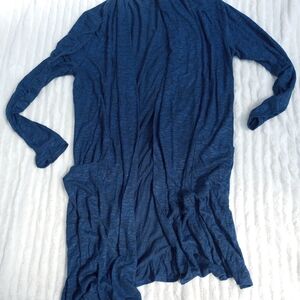 89th & Madison Heather Blue Cardigan